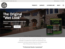 Tablet Screenshot of glaze-n-seal.com